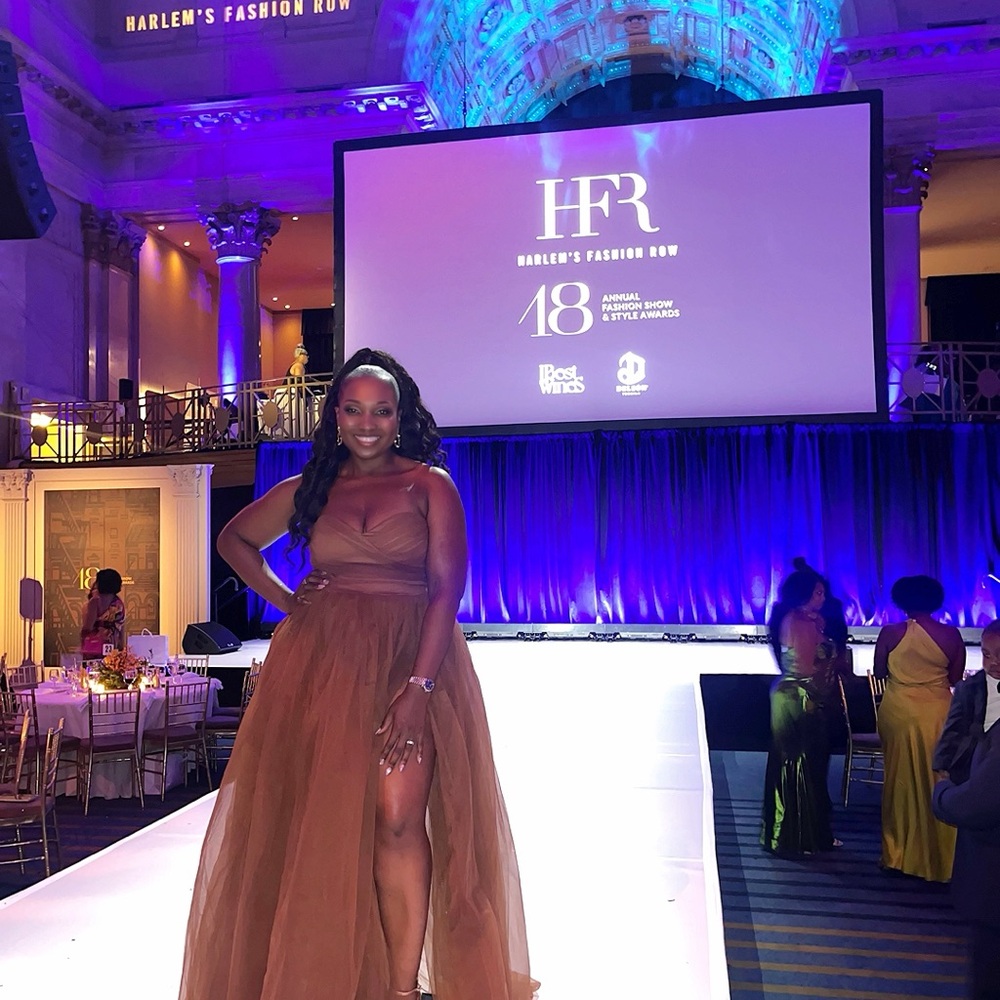 Fashion Nova Brown Strapless Dress